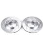PowerStop JBR1383XPR PowerStop Evolution Performance Drilled, Slotted & Plated Brake Rotor Pair