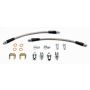 Wilwood 220-10685 Flexline Kit Rear Universal Rear w/ Combination Parking Brake Caliper 10in