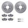 Dynamic Friction 6512-74133 Rotor Kit