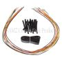 NAMZ NHCX-UDN 96-06 NON-Baggers Handlebar Switch Wire Extensions 24in. (Cut & Solder / Fits Up to 20in. Apes)