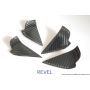 Revel 1TR4GT0AM17 GT Dry Carbon Door Trim Inner (Left & Right) 16-18 Mazda MX-5 - 2 Pieces