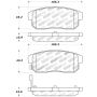 StopTech Street Touring 11/00-02 Infiniti G20/10/00-04 I30/I35 Rear Brake Pads