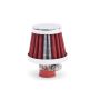 EDELBROCK EDE43511 Valve Cover Breather 10mm Inlet Red/Chrome