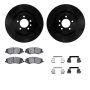 Dynamic Friction 8612-11009 Rotor Kit