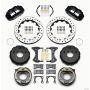 Wilwood 140-13734-D Narrow Superlite 4R Rear P-Brk Kit 12.88in Drilled Big Ford 2.00in Off Bronco 5 x 5.50