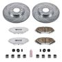 PowerStop K2964-26 Z26 Street Performance Ceramic Brake Pad and Drilled & Slotted Rotor Kit