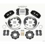 Wilwood 140-12767 Dynapro 6 Front Hat Kit 12.19in 2012 Fiat 500 w/ Lines