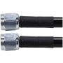 ALLSTAR PERFORMANCE ALL48440-32 Coated Line #4Str to Str Steel Ends 32in