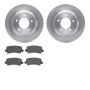 Dynamic Friction 6502-21100 Rotor Kit