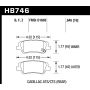 Hawk Performance HB746Z.645 Performance Ceramic Disc Brake Pad