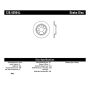 Stoptech 128.45064L 06-10 Ford Fusion / 06-10 Mazda Miata MX-5 / 03-09 Mazda 6 Drilled Left Rear Rotor