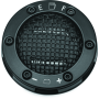 Kuryakyn 6551 Mesh LED Fuel & Battery Gauge Black