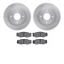 Dynamic Friction 6502-68014 Rotor Kit