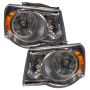 Oracle Lighting 7201-001 SMD Pre-Assembled Headlights, Chrome Bezel, White