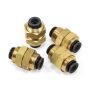 Air Lift 22653 Universal Bulkhead Union 3/8in PTC x 3/8in PTC-DOT