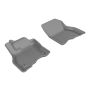 3D MAXpider 2013-2019 Nissan Leaf Kagu 1st Row Floormat - Gray