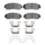 Dynamic Friction 1551-1521-01 Brake Pad Kt
