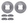 Dynamic Friction 6502-58046 Rotor Kit