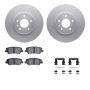 Dynamic Friction 4512-46104 Rotor Kit
