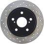 StopTech SportStop 10-13 Scion tC Slotted & Drilled Right Rear Rotor