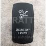 SPOD 860410 Rocker Engine Bay Light Switch
