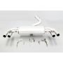 Remus 046913 1500 2013 Audi S3 Quattro 3 Door Axle Back Exhaust (Tail Pipes Req)