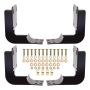 Westin 99-16 Ford F-250/350/450/550HD Reg/Supr Cab/Crew Premier Oval Nerf Step Bar Mount Kit - Blk
