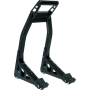 BikeMaster 152422 Universal Aluminum Stand - Front - Black