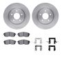 Dynamic Friction 6512-67391 Rotor Kit