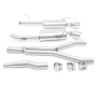 Mishimoto MMEXH-MUS4-15 2015-2016 Ford Mustang 2.3L EcoBoost Stainless Steel Cat-Back Exhaust