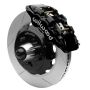Wilwood 140-15943 Forged Narrow Superlite 6R Front Big Brake Kit 14.00in Rotors 67-86 C1500 - Black