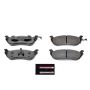 PowerStop Z36-881 PowerStop - Z36 Truck and SUV Carbon-Fiber Ceramic Brake Pads with Hardware Kit