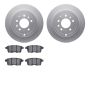 Dynamic Friction 4502-80093 Rotor Kit