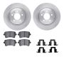 Dynamic Friction 6512-73361 Rotor Kit