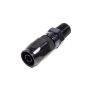 FRAGOLA FRG190106-BL #6 Str. x 1/4 MPT Hose End Black