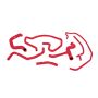 Mishimoto MMHOSE-SVT-02RD 02-04 Ford Focus SVT Red Silicone Hose Kit