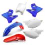 Cycra 1CYC-9316-02R 15-21 Yamaha YZ125 Powerflow Body Kit - OEM/Red
