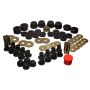 Energy Suspension 5.18101G 85-92 VW Golf/GTI/Jetta / 72-93 Dodge Ramcharger Blk Hyper-flex Master Bushing Set