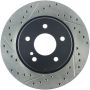 Stoptech 127.34097R Slotted & Drilled Sport Brake Rotor