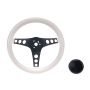 GRANT GRT334W Classic Wheel White Grip