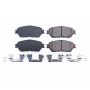 PowerStop 17-906A PowerStop - Z17 Low-Dust Ceramic Brake Pads with Hardware