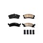 PowerStop 17-506 PowerStop - Z17 Low-Dust Ceramic Brake Pads with Hardware