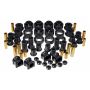 Prothane 4-2004-BL 94-01 Dodge Ram 2wd Total Kit - Black
