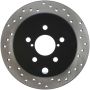 Stoptech 128.47033L Drilled Sport Brake Rotor