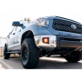 Cali Raised LED CR2568 Cali Raised 14-21 Toyota Tundra Led Fog Light Pod Replacements Brackets Kit For - 3X2 18W Amber Pod