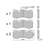 METELLI 22-1202-0 Disc Brake Pad