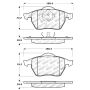 Stoptech 309.06870 Performance Brake Pads