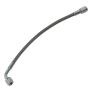 Fragola -4AN PFTE Hose Assembly Straight x 90 Degree 10in
