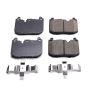 PowerStop 17-1875 PowerStop - Z17 Low-Dust Ceramic Brake Pads with Hardware