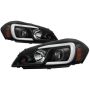 SPYDER 5086679 Projector Headlights - Light Bar - Black